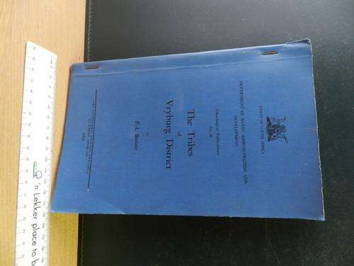 The Tribes of Vryburg  District  by P. L. Breutz