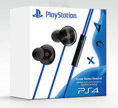 Ps4 In-Ear Headphones - Unopened - New
