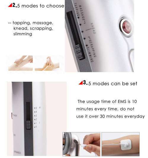 Ultrasonic Fat Remover, Body Slimming and Anti-Cellulite Machine