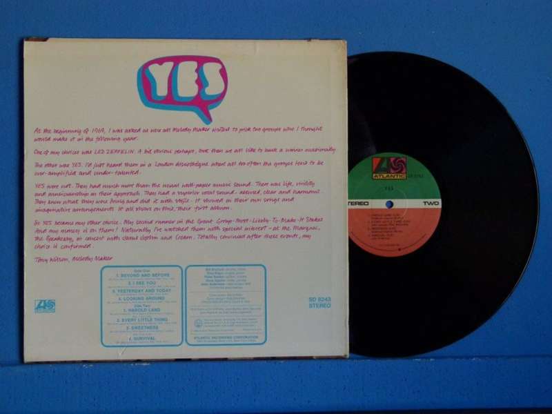 Yes - Yes US Pressing LP