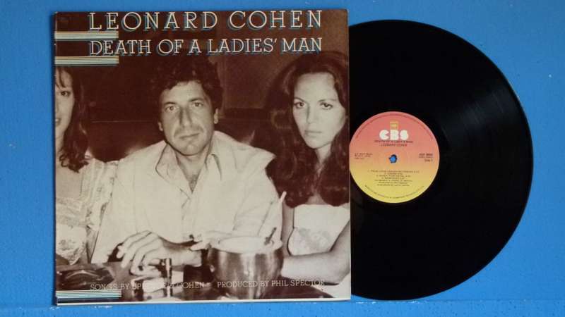 LEONARD COHEN - Death Of A Ladies' Man SA Pressing LP