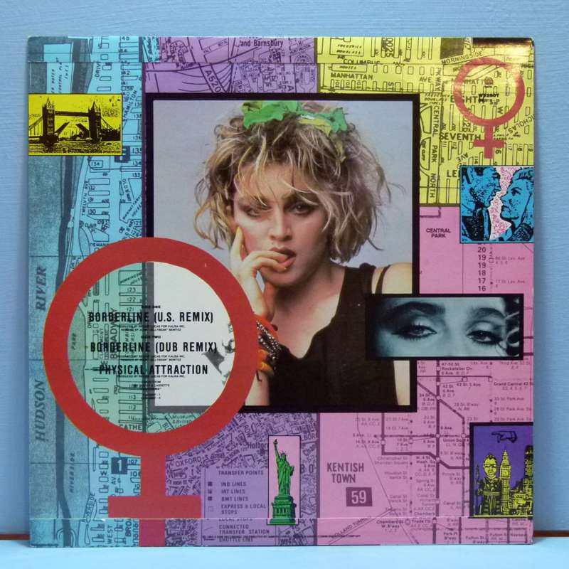 MADONNA  -  Borderline  -  UK Press  -  12" Maxi
