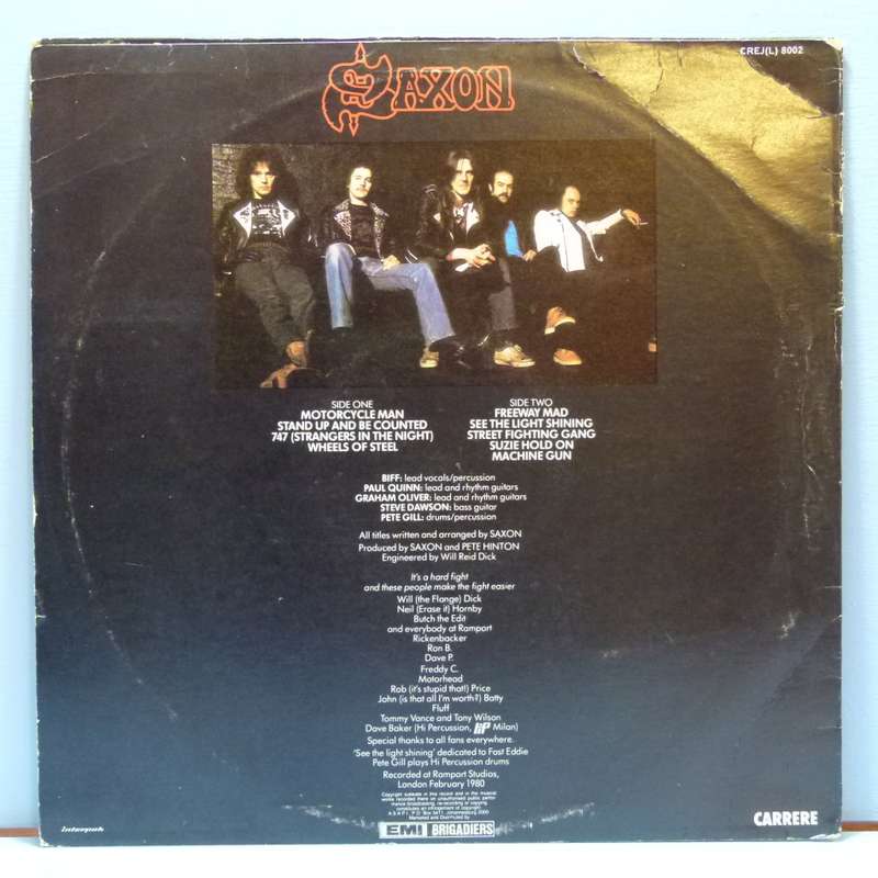 SAXON  -  Wheels of Steel