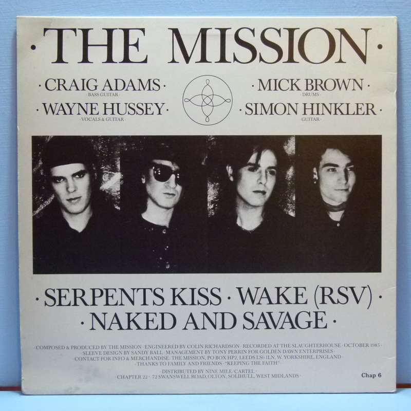 THE MISSION  -  I UK Pressing