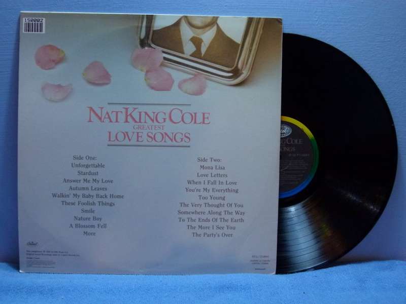 NATKING COLE  -  Greatest Love Songs  -  SA Pressing