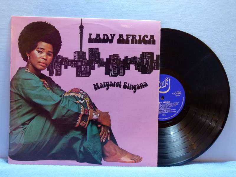 LADY AFRICA  -  Margaret Singana  -  SA Pressing