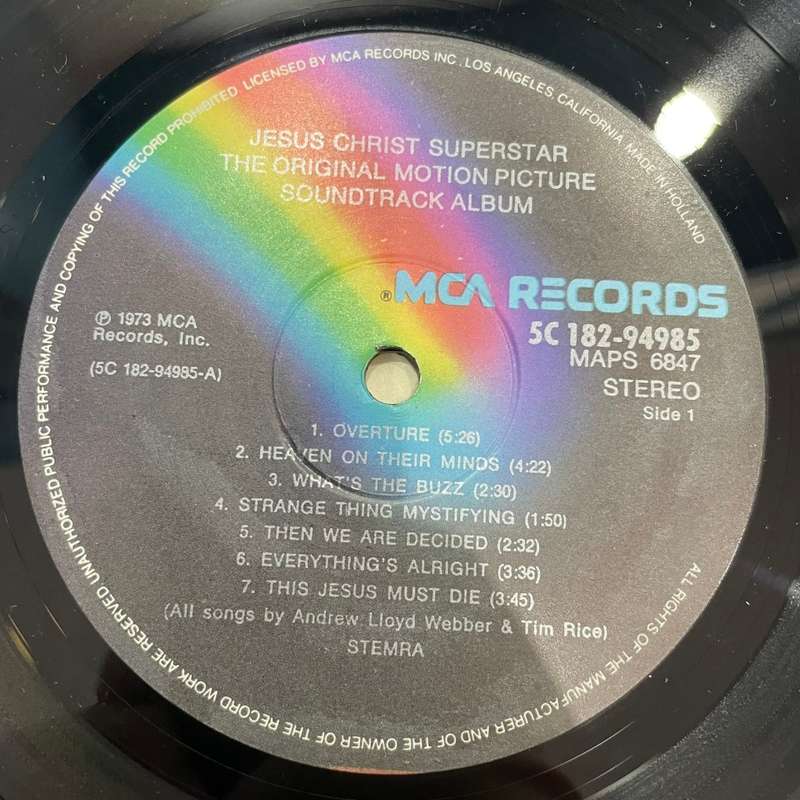 VARIOUS - Jesus Christ Superstar OST [ VG / VG / VG]