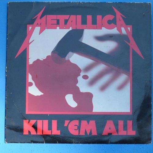 METALLICA   -  Kill 'Em All *** UK *** Rare Early Pressing Vinyl LP