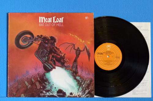 MEAT LOAF  Bat Out of Hell LP  UK  Pressing
