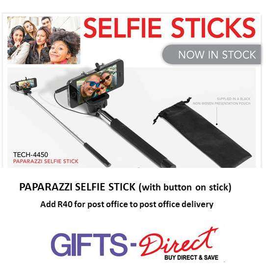PAPARAZZI SELFIE STICK (BUTTON ON STICK)