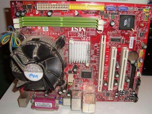 MSI Motherboard with Pentium Dual CPU 1.8 Ghz Working