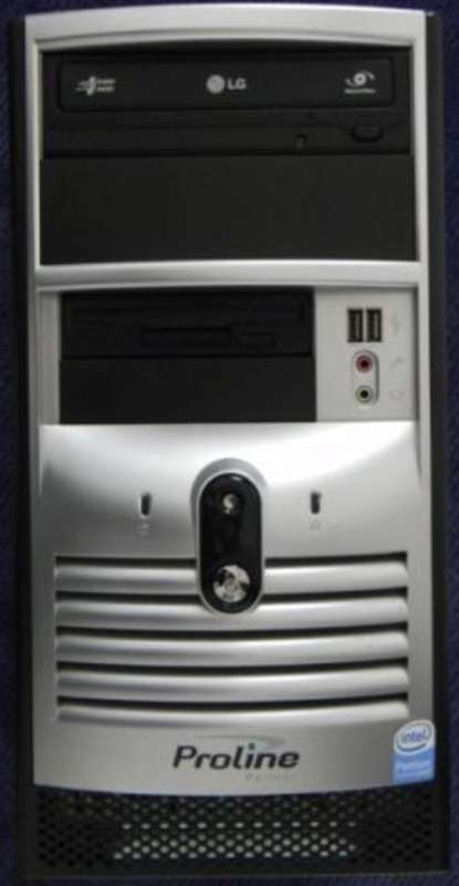 Intel Dual Core 1.6Ghz PC 80 Gig HDD