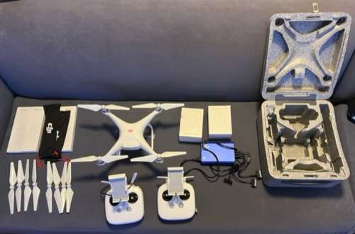 DJI Phantom 4 DRONE with added spares