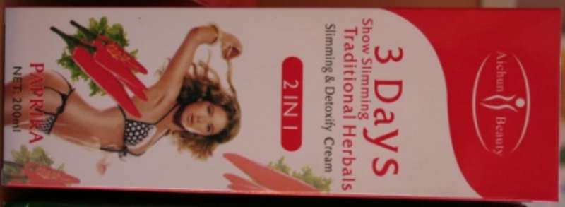 AICHUN BEAUTY  PAPRIKA 2 IN 1 SLIMMING & DETOXIFY CREAM