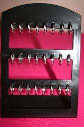 ROUND HOOPED SILVER EARRINGS. 12 PAIRS. Great for resell!!