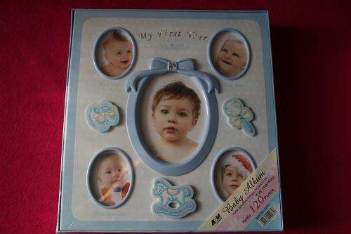MY FIRST YEAR BABY ALBUM - BOY