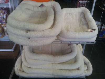 Dog Sheepskin Bed Large