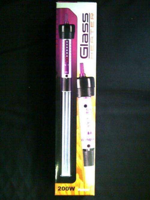 Via Aqua Glass Heater 200 Watts