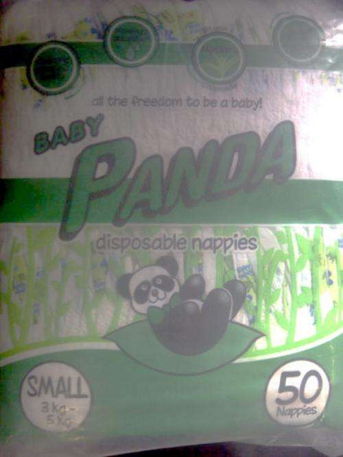 Baby Panda Disposable Nappies 50pack Small for 3-5kg - SNAP FRIDAY AUCTION - NO RESERVE!