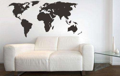 Wall Art - World Map