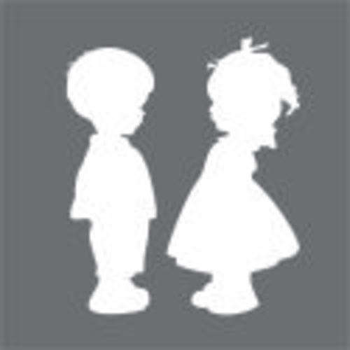 Paris Kiddies -  Art Stencil, Mask, Template