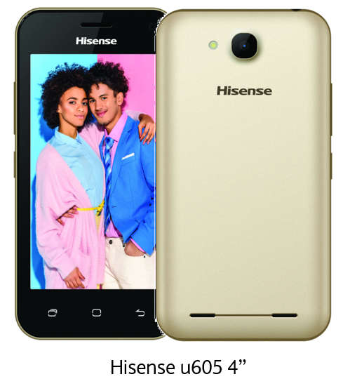 Hisense U605 8GB Dual Sim - Gold  (Vodacom Network)