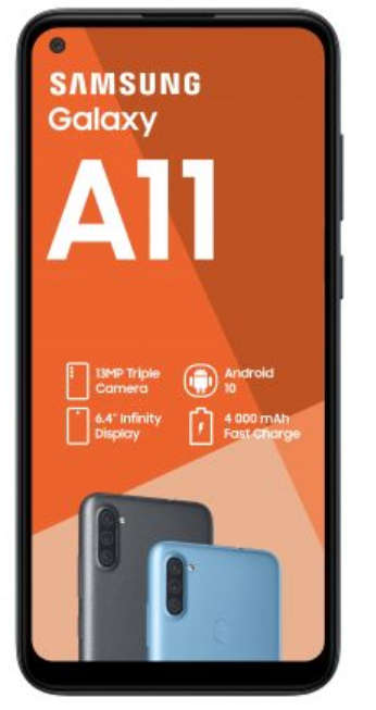 Samsung Galaxy A11 32GB - Black Dual Sim (Brand new and sealed)