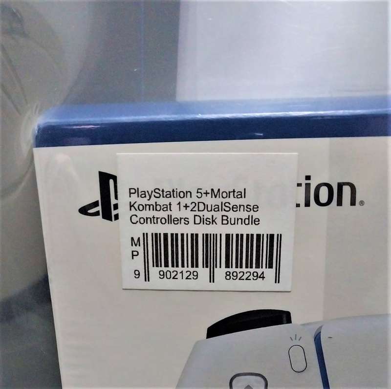 PlayStation 5 Disc edition +Mortal Kombat 1 + 2 DualSense Controllers Bundle (Brand new sealed)