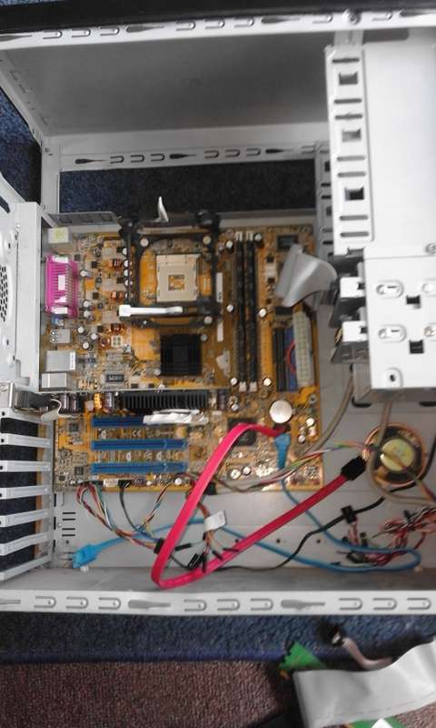 pc case and extras