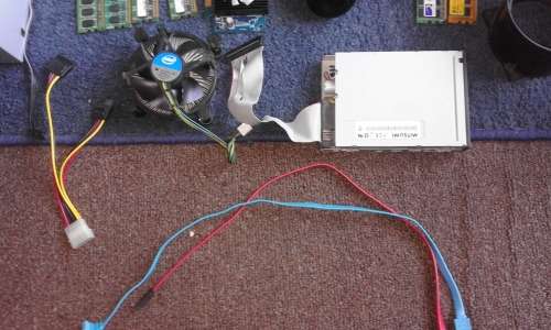 pc case and extras