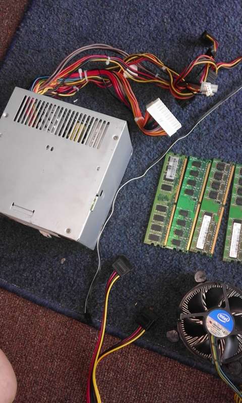 pc case and extras