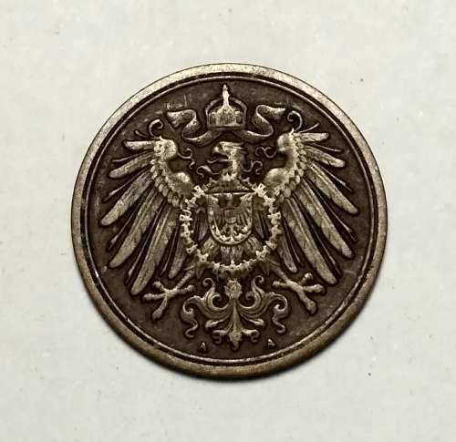 1912 (A) German Empire 1 Pfennig