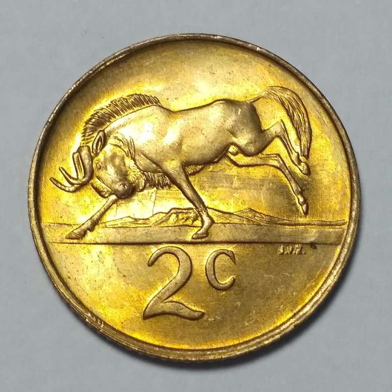 1990 SOUTH AFRICA 2c ( Two cent )