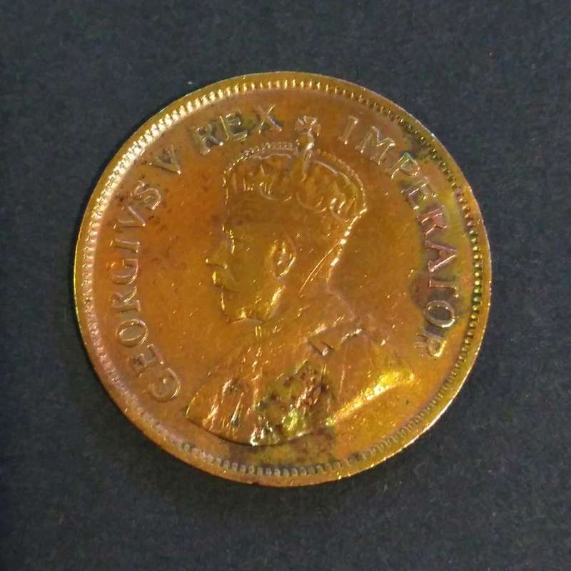 1928 Union of SA Half Penny