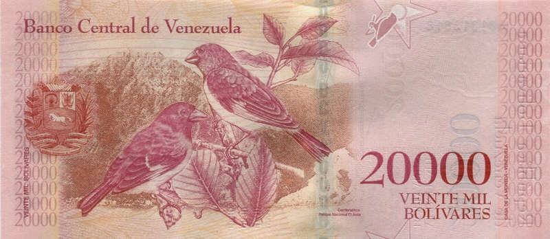 Venezuela 20,000 Bolivar UNC