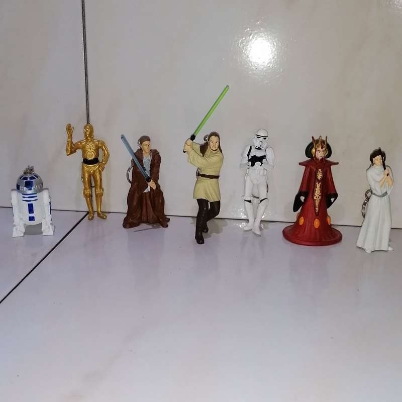 STAR WARS COLLECTABLE KEYCHAINS - 2007