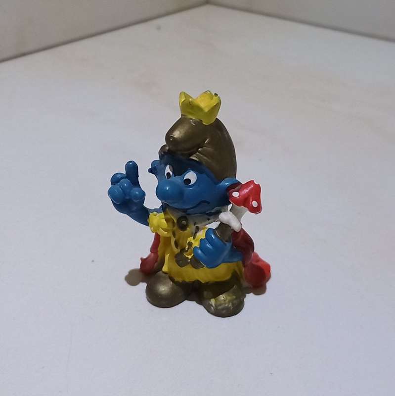 VINTAGE ORIGINAL ROYAL KING SMURF - 1978