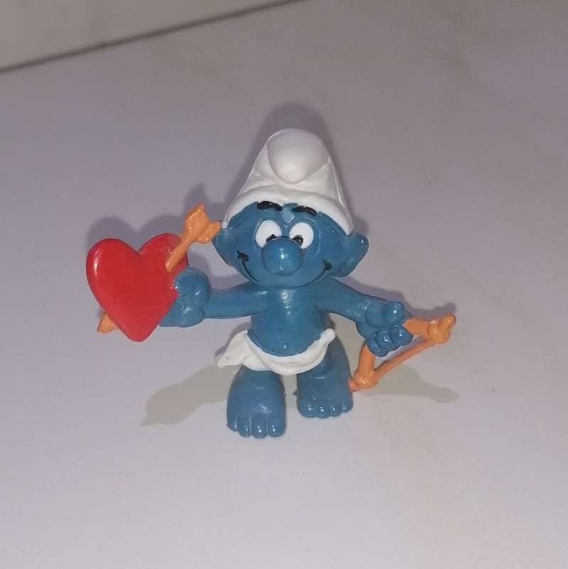 VINTAGE ORIGINAL CUPID ORANGE ARROW SMURF - 1980