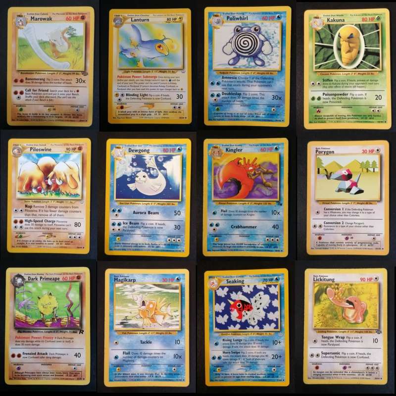 COLLECTABLE POKEMON 1999-2000 PLAYING CARDS