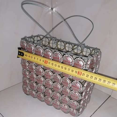 Coca-Cola caps handmade bag