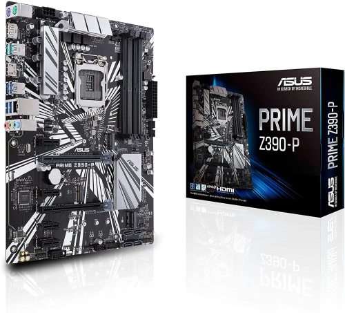 ASUS Prime Z390-P LGA1151 (Intel 8th and 9th Gen) ATX Motherboard for Cryptocurrency Mining(BTC)
