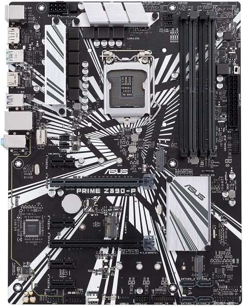 ASUS Prime Z390-P LGA1151 (Intel 8th and 9th Gen) ATX Motherboard for Cryptocurrency Mining(BTC)