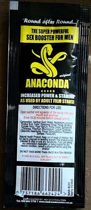 Get Stronger, Longer-Lasting Erections Today (3 X Sachets)
