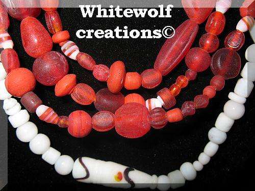 4 Layers Indian beads necklace