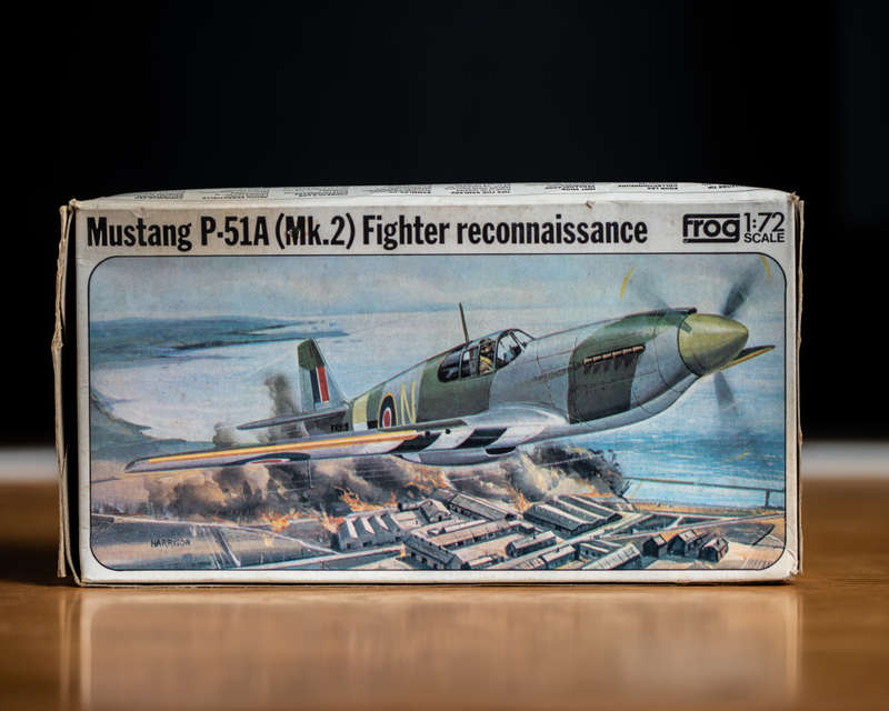 Mustang P-51A (MK.2) Fighter Reconnaissance 1:72