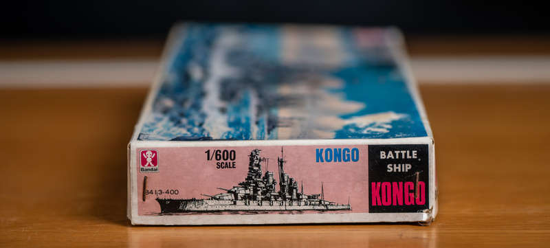 1/600 Battle Ship `Kongo` Japanese Navy Battleship Series by Bandai