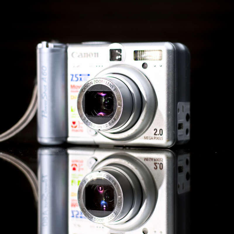 Canon PowerShot A60 2.0MP Digital Camera (Working)