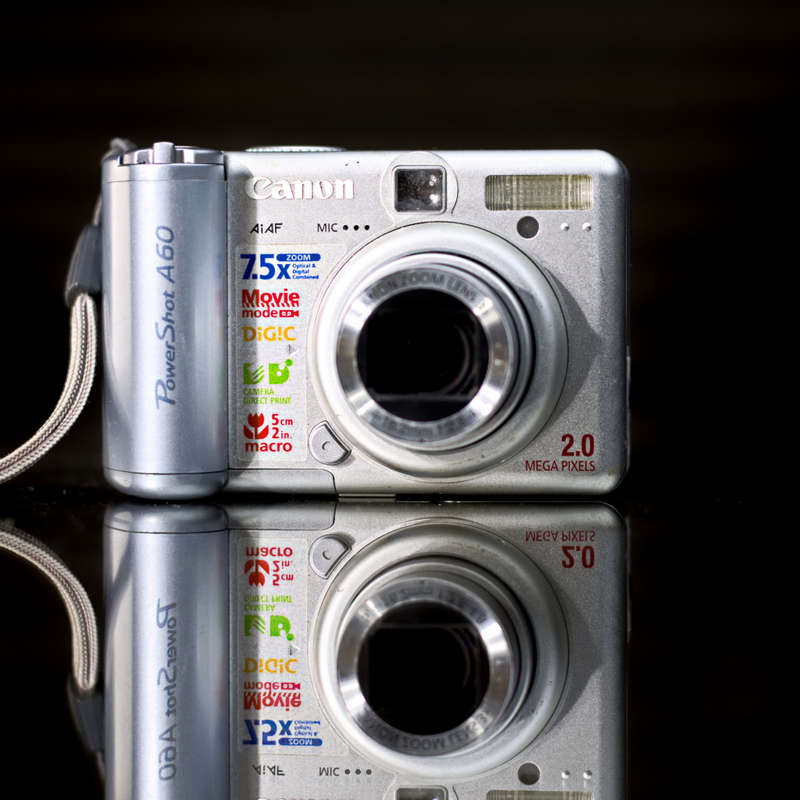 Canon PowerShot A60 2.0MP Digital Camera (Working)