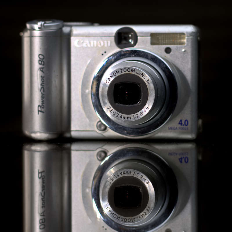 Canon PowerShot A80 4MP Digital Camera w/ 3x Optical Zoom (Powers On/No Image on Screen)