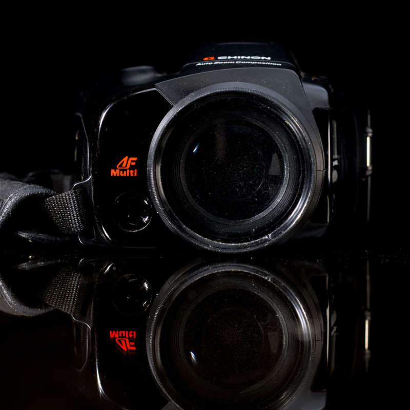 CHINON GENESIS III Motorized Stepless Infrared Auto-Focusing Film Camera (Working)